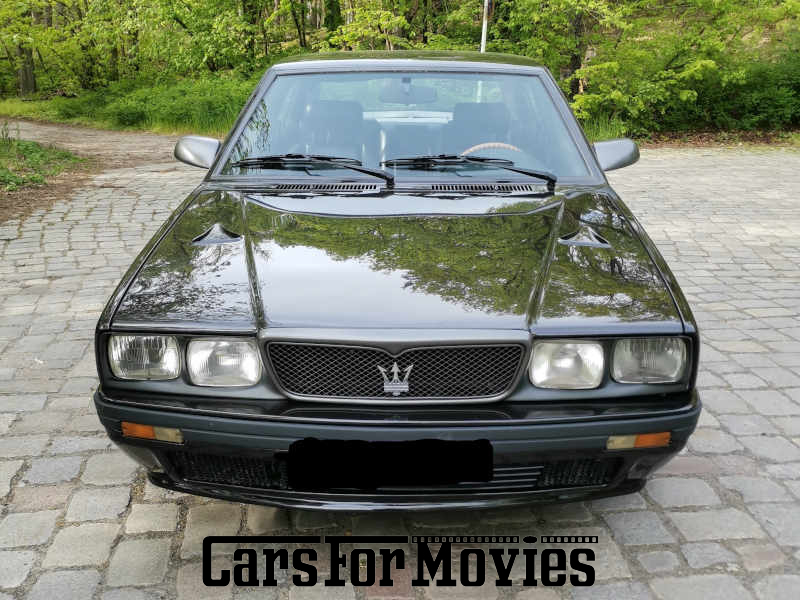 CarsForMovies | Maserati 424 (Biturbo) 1991 Italien Schwarz Schwarz Zivilfahrzeug Sportwagen Brandenburg 6348 